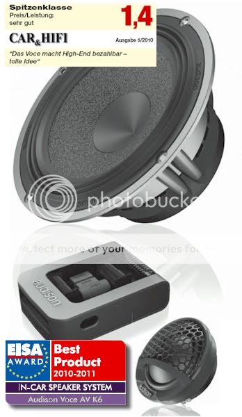 BNIB Audison Voce AVK6 | DIYMobileAudio.com Car Stereo Forum