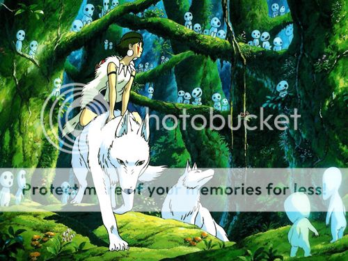 princess mononoke wolf. Princess Mononoke